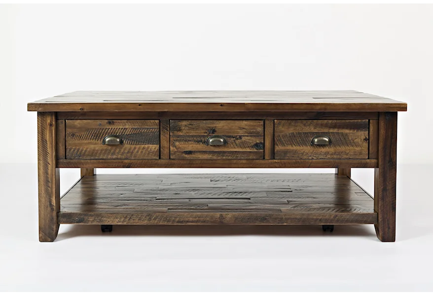 Artisan's Craft Cocktail Table by Jofran at Gill Brothers Furniture