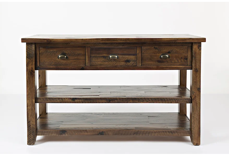 Artisan's Craft Sofa Table by Jofran at Home Furnishings Direct