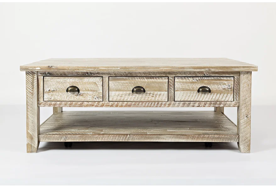 Artisan's Craft Cocktail Table by Jofran at VanDrie Home Furnishings