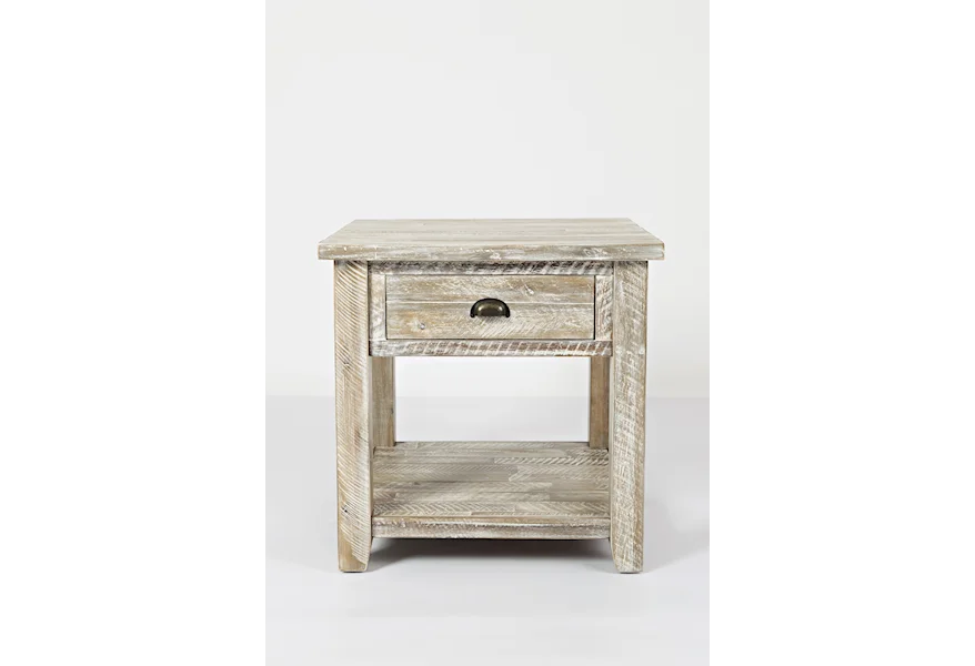 Artisan's Craft End Table by Jofran at Sparks HomeStore