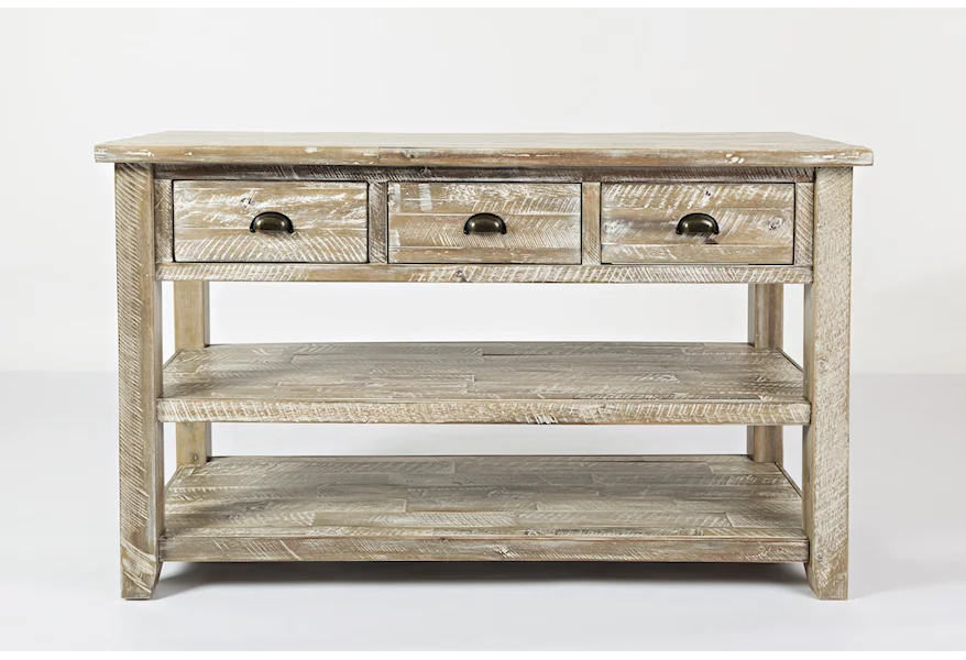Artisan's Craft Sofa Table by Jofran at VanDrie Home Furnishings