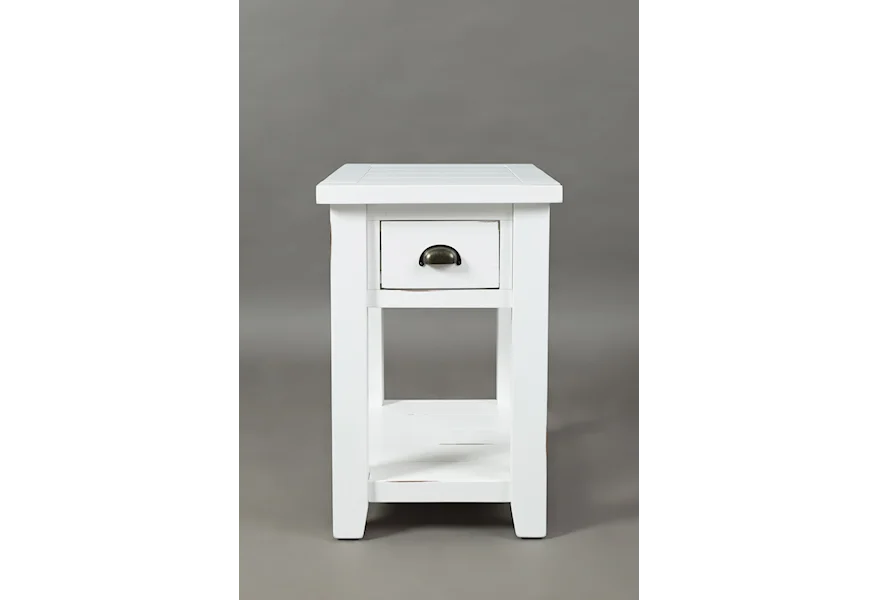 Artisan's Craft Chairside Table by Jofran at Gill Brothers Furniture