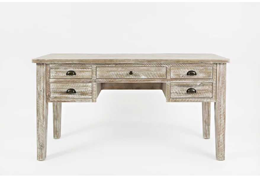 Artisan's Craft 5-Drawer Desk by Jofran at Simply Home by Lindy's