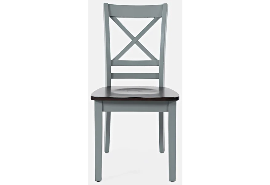 Asbury Park X-Back Chair by Jofran at VanDrie Home Furnishings