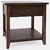 Jofran Bakersfield End Table w/ Drawer