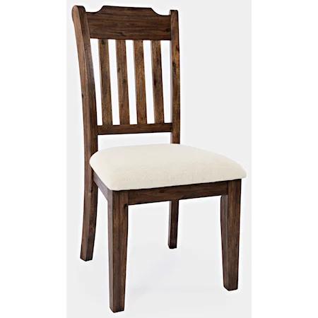 Bakersfield Transitional Slatback Dining Chair