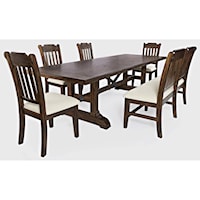 6-Piece Dining Table and Chair Set