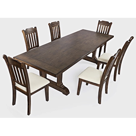 7-Piece Dining Table and Chair Set