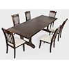 Jofran Bakersfield 7-Piece Dining Table and Chair Set