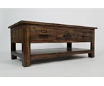 Jofran Cannon Valley Three Drawer Cocktail Table