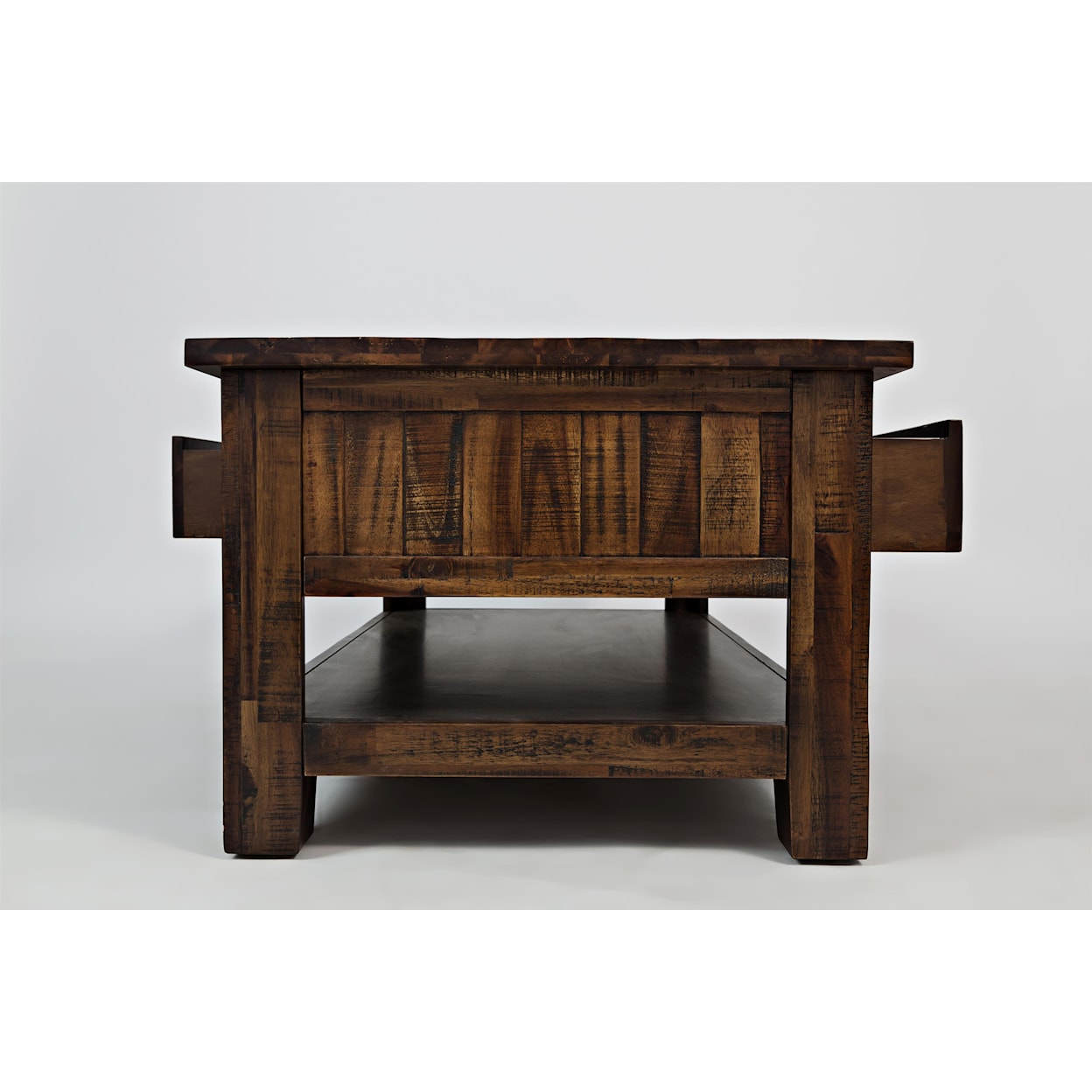 Jofran Cannon Valley Three Drawer Cocktail Table