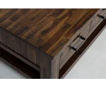 Jofran Cannon Valley Three Drawer Cocktail Table
