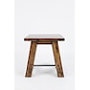 Jofran Cannon Valley Trestle End Table