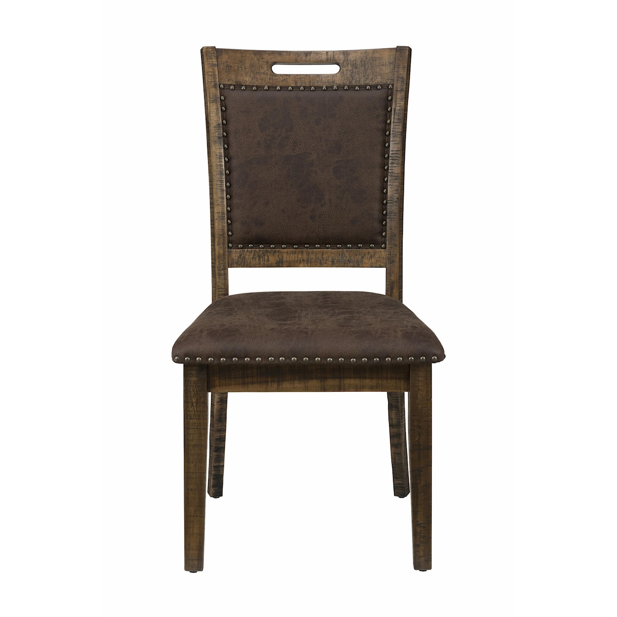 Jofran Cannon Valley Upholstered Back Dining Chair
