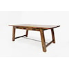 Jofran Cannon Valley Trestle Dining Table