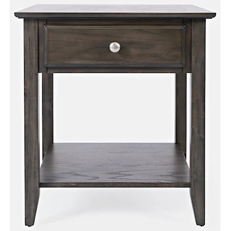 End Table w/ Drawer