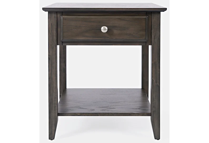 Carlton End Table w/ Drawer by Jofran at Gill Brothers Furniture & Mattress
