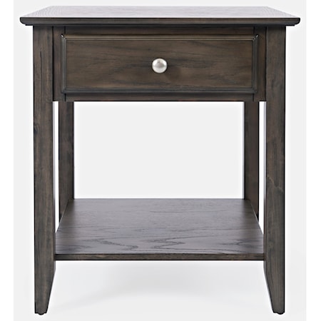 End Table w/ Drawer