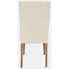 Jofran Carlyle Crossing Upholstered Chair
