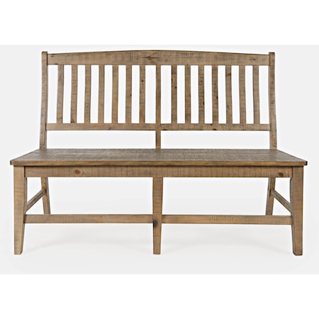 Slatback Dining Bench