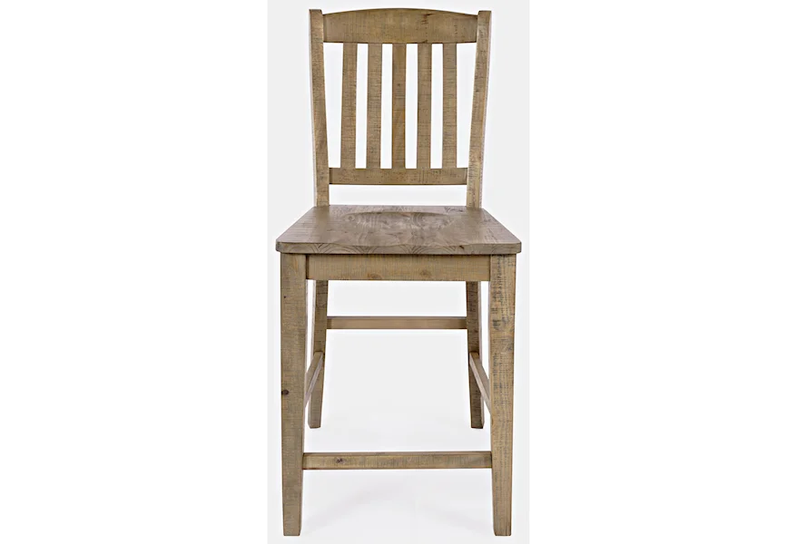 Carlyle Crossing Slatback Stool by Jofran at Gill Brothers Furniture & Mattress
