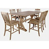 Jofran Carlyle Crossing 7pc Dining Room Group