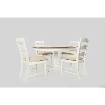 Oval Table and Chair Set