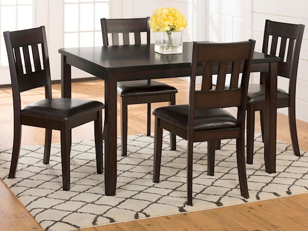 5-Pack- Table and 4 Chairs