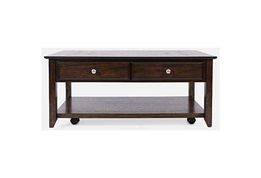 Espresso Cocktail Table by Jofran at Stoney Creek Furniture 