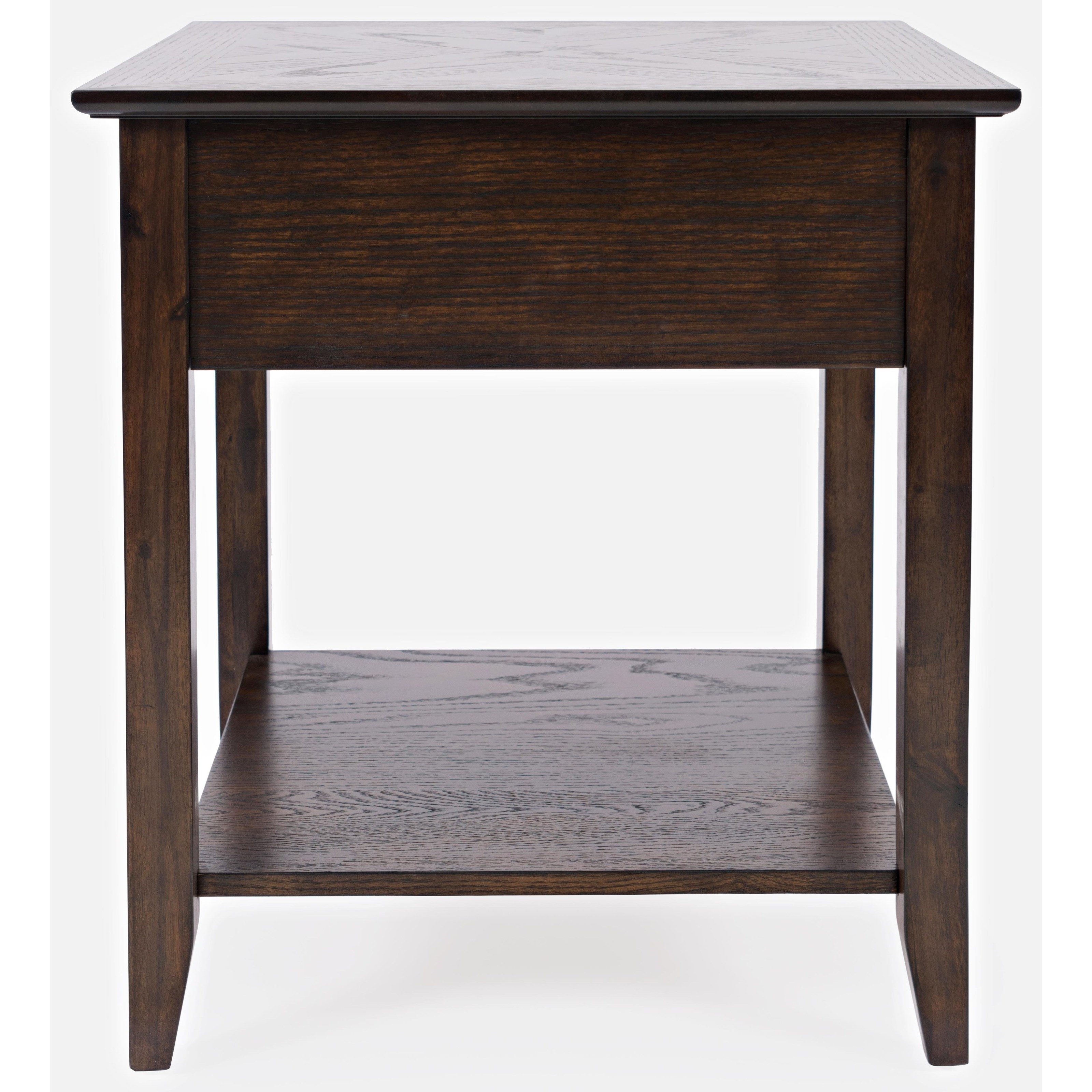 Dark espresso discount end table