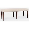 Jofran Fairview Backless Dining Bench