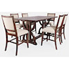 Jofran Fairview 7-Piece Counter Table and Chair Set