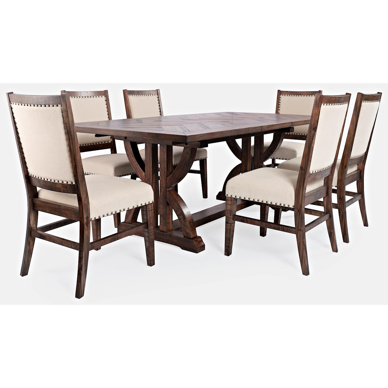 Jofran Fairview 7-Piece Dining Table and Chair Set