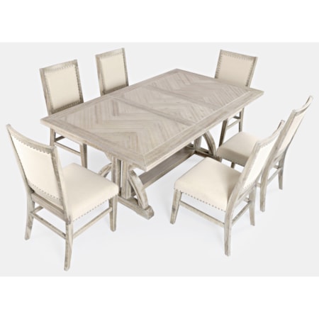 7-Piece Dining Table and Chair Set