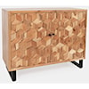 Jofran Geometrix 2-Door Accent Cabinet