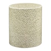 Jofran Global Archive Round Capiz Accent Table