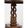 Jofran Global Archive Hand Carved Pedestal Table