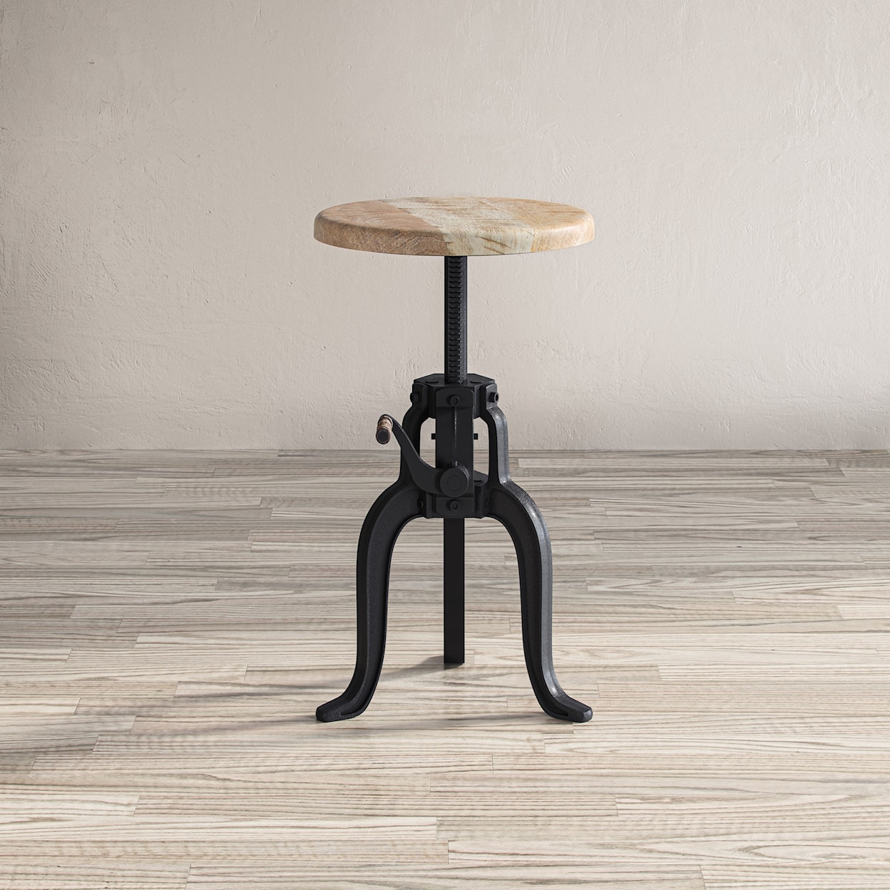 Jofran Global Archive Carter Cast Iron Crank Table