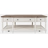 Jofran Grafton Farms 3-Drawer Coffee Table