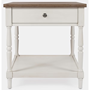 Jofran Grafton Farms End Table with Drawer