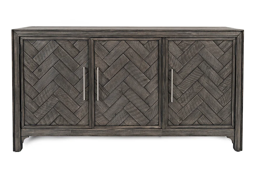 Gramercy Chevron Console by Jofran at Beck's Furniture