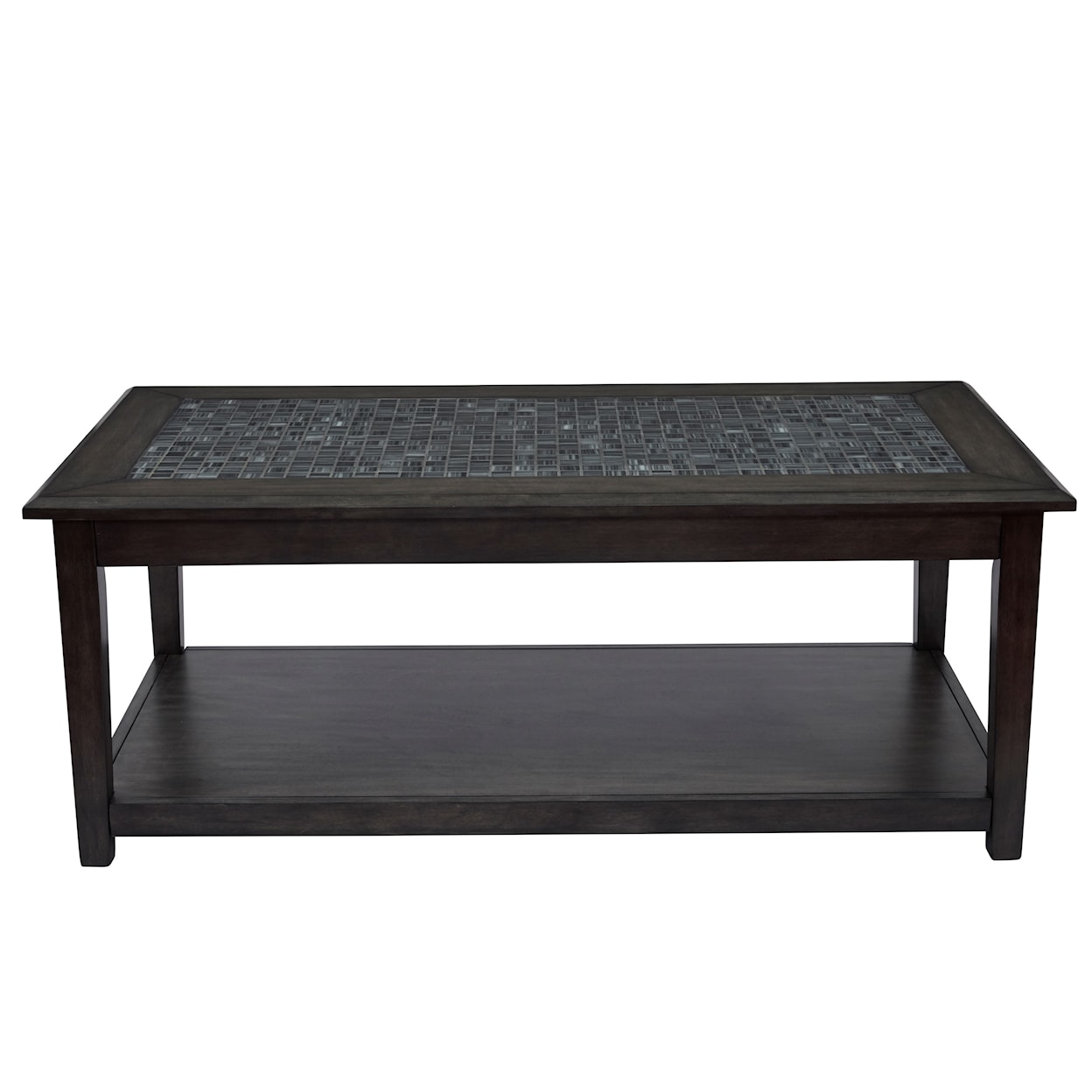 Jofran Grey Mosaic Cocktail Table