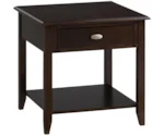 Jofran Merlot End Table