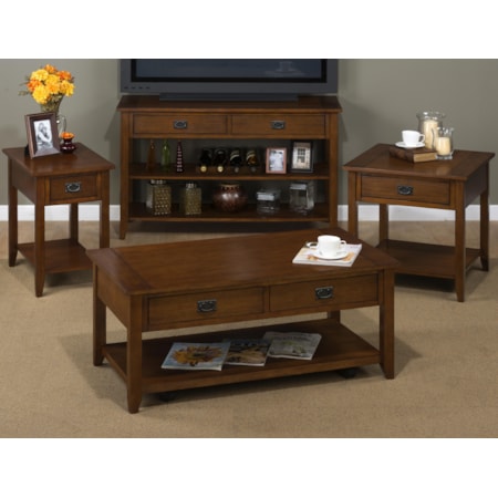 Castered Cocktail Table