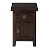 Jofran Kona Grove Cabinet Chairside Table