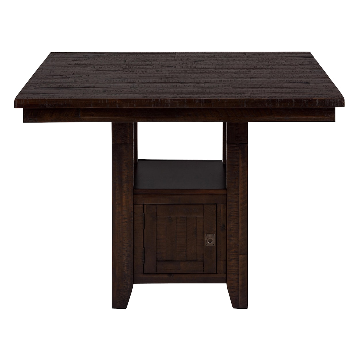 Jofran Kona Grove Fixed Counter Table with Storage Base