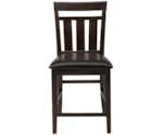 Jofran Kona Grove Upholstered Slat back Stool