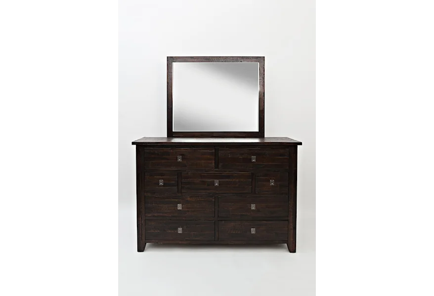Kona Grove Dresser and Mirror by Jofran at Bullard Furniture