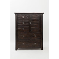 5 Drawers and 1 Cabinet Chest