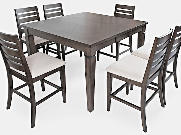 Counter Height Table and Chair Set